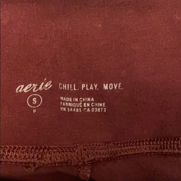 Aerie Rose Stonewashed Chill Play Move Leggings - Picture 4 of 5
